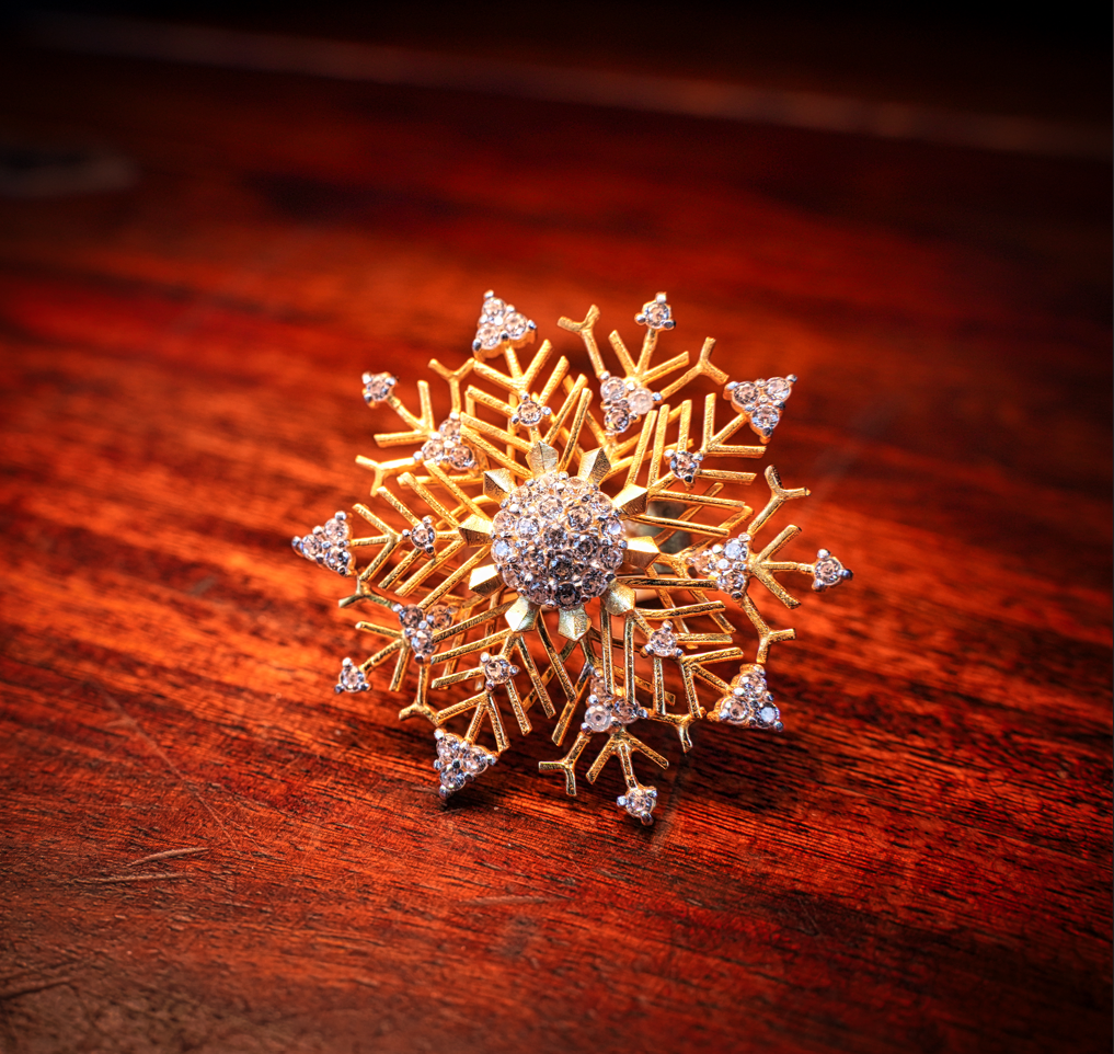 Snow Flake Ring