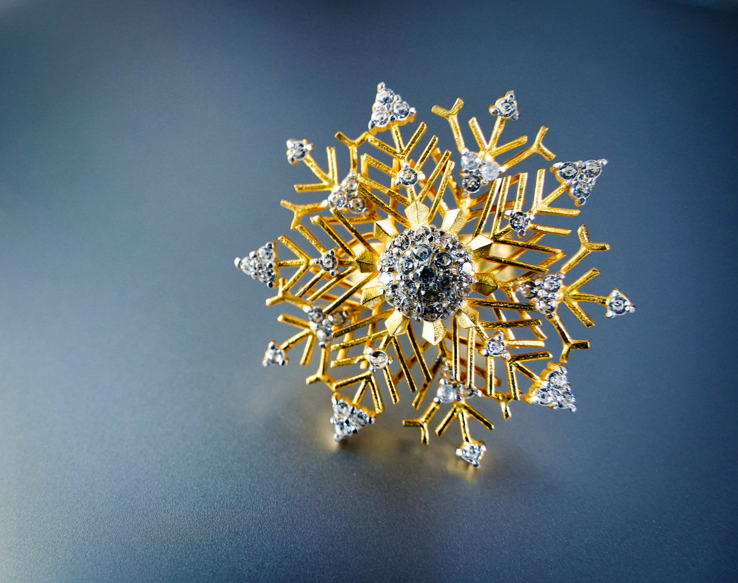 Snow Flake Ring